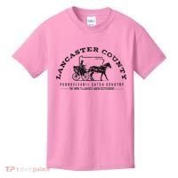 Lancaster County Pennsylvania Amish Settlement Est 1760 Kids T-Shirt thumb 0