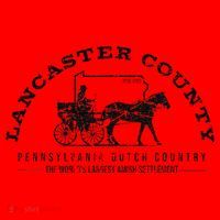 Lancaster County Pennsylvania Amish Settlement Est 1760 Santa Hat thumb 1