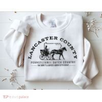 Lancaster County Pennsylvania Amish Settlement Est 1760 Sweatshirt thumb 2
