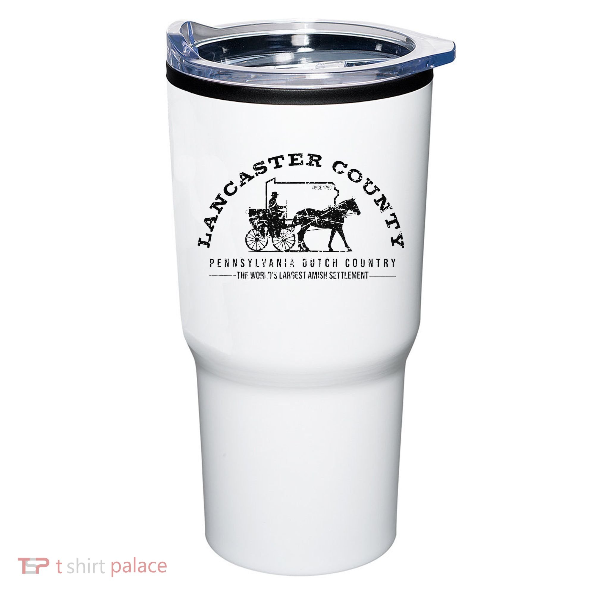 Lancaster County Pennsylvania Amish Settlement Est 1760 Tumbler