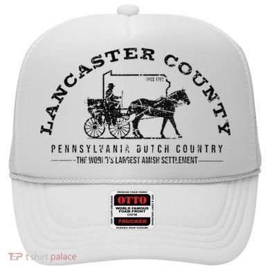 Lancaster County Pennsylvania Amish Settlement Est 1760 Hat