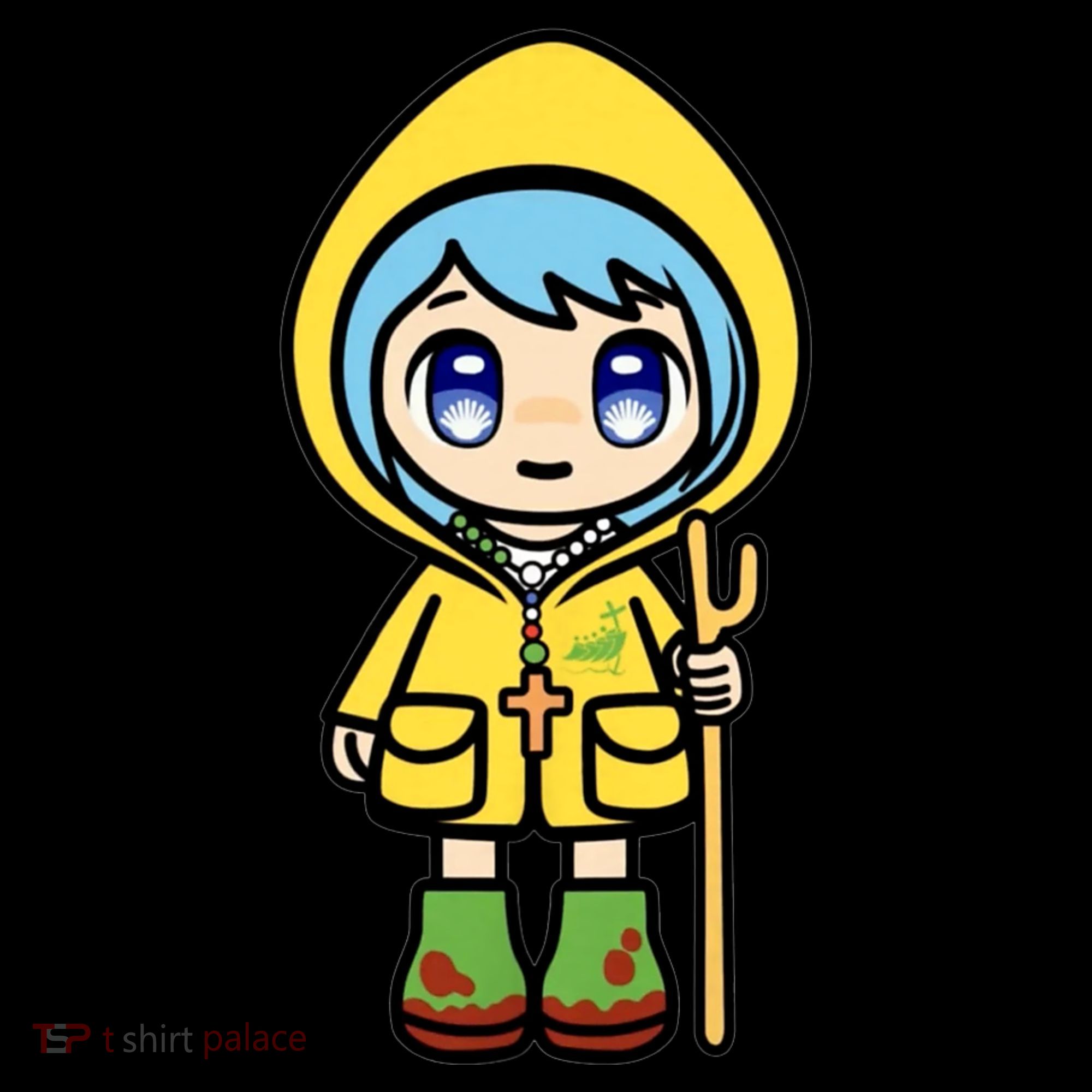 Luce Catholic Pilgrim Anime Mascot Of The 2025 Jubilee Coffee Mug