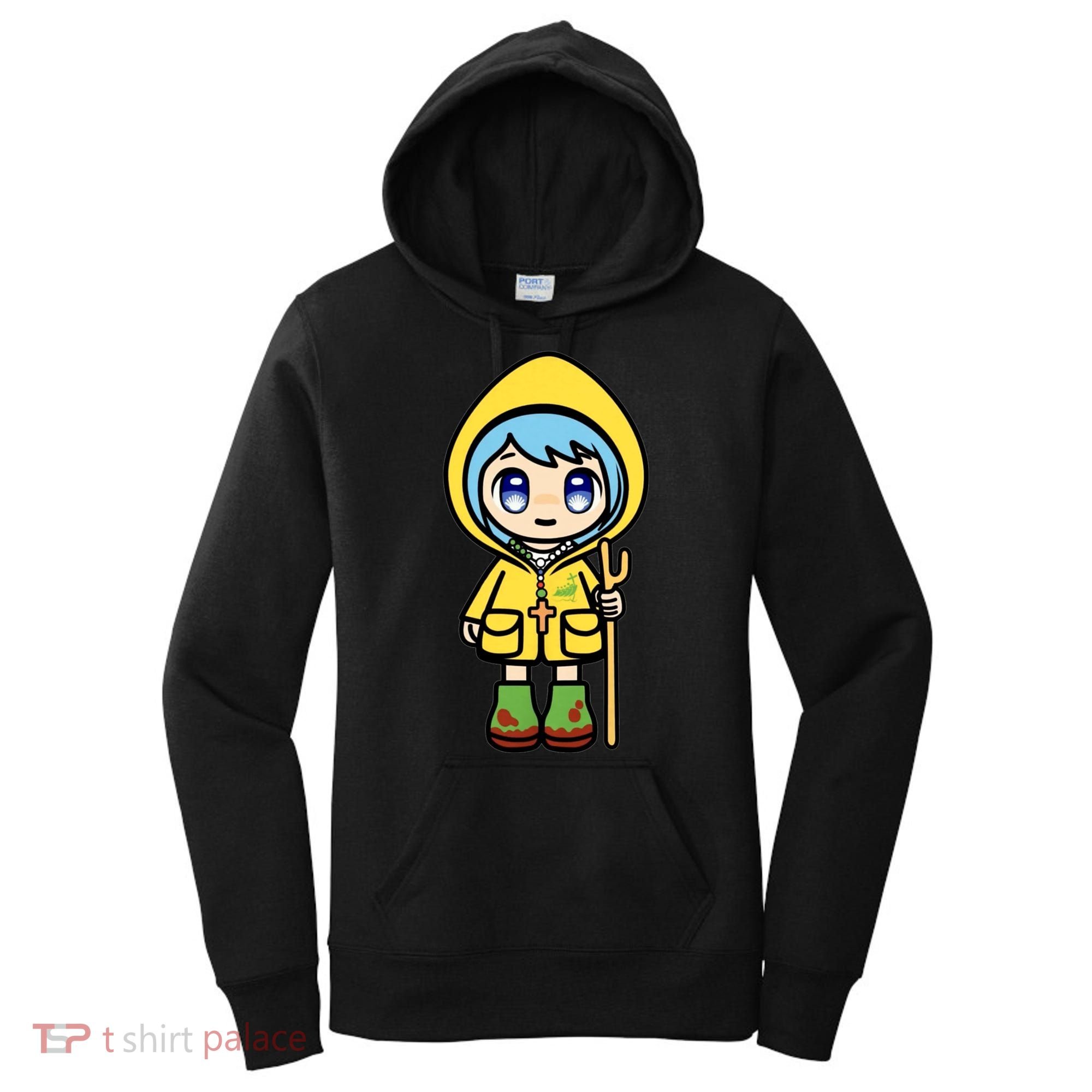 Luce Catholic Pilgrim Anime Mascot Of The 2025 Jubilee Women's Hoodie