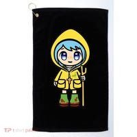 Luce Catholic Pilgrim Anime Mascot Of The 2025 Jubilee Golf Towel thumb 0