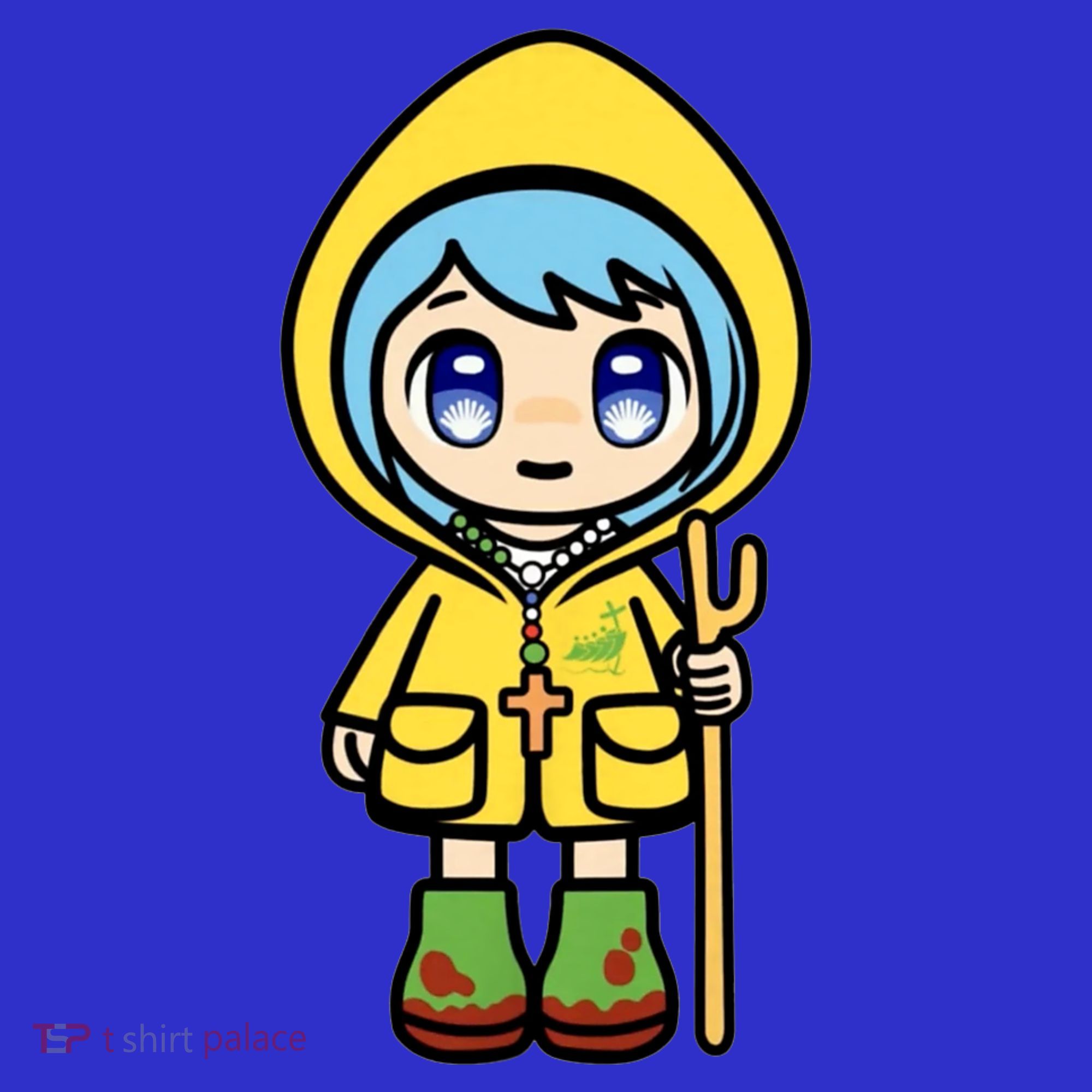 Luce Catholic Pilgrim Anime Mascot Of The 2025 Jubilee Sweatshirt