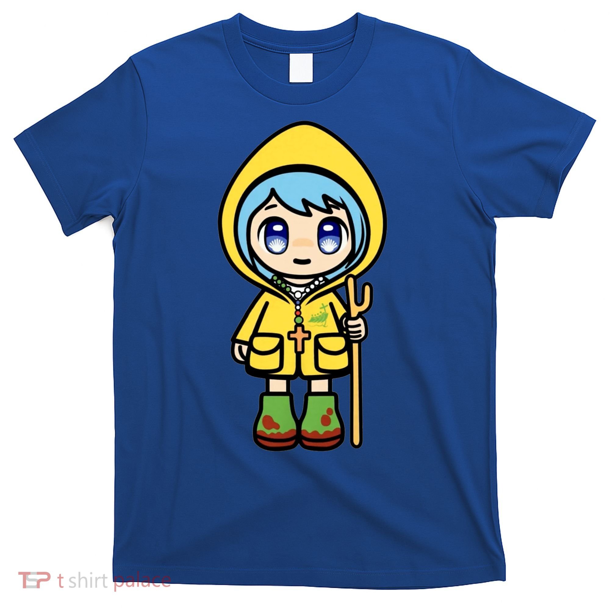 Luce Catholic Pilgrim Anime Mascot Of The 2025 Jubilee T-Shirt