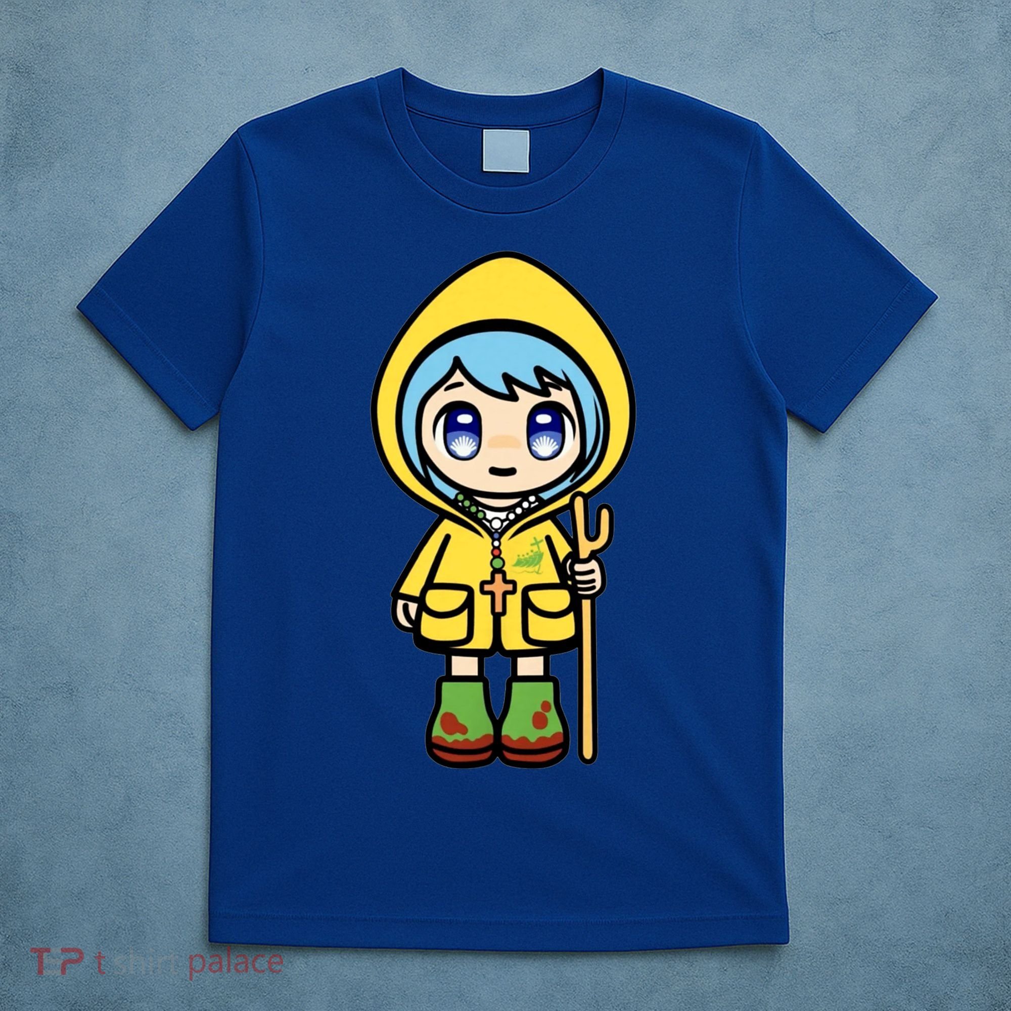 Luce Catholic Pilgrim Anime Mascot Of The 2025 Jubilee T-Shirt