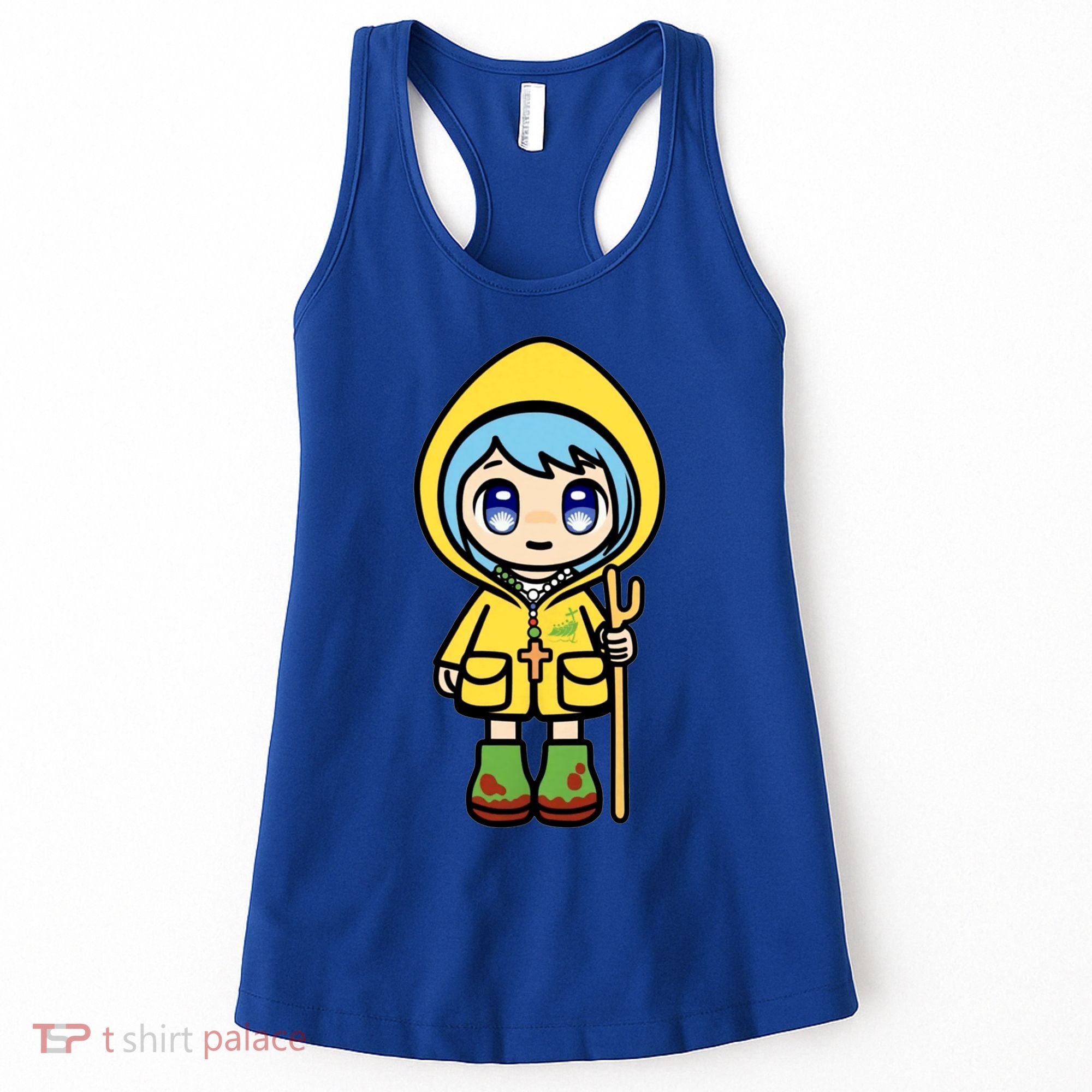 Luce Catholic Pilgrim Anime Mascot Of The 2025 Jubilee Women's Tank Top