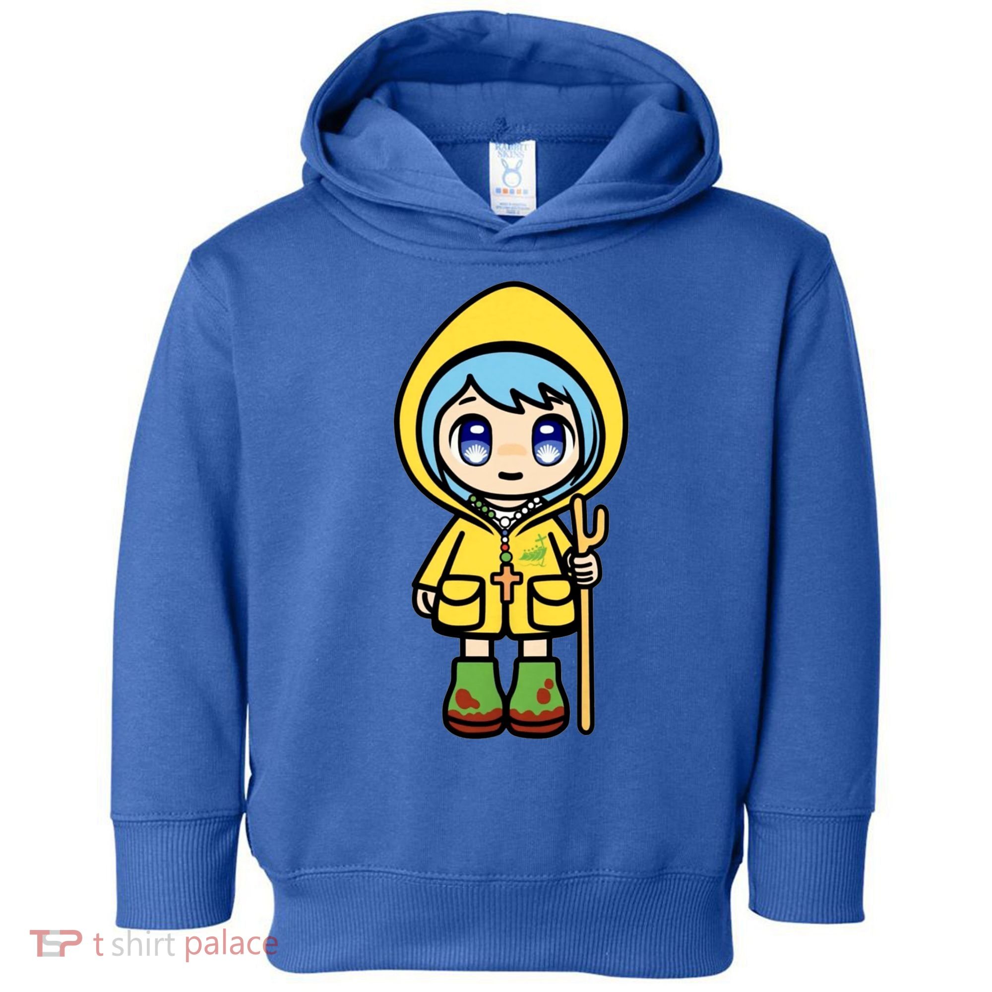Luce Catholic Pilgrim Anime Mascot Of The 2025 Jubilee Toddler Hoodie