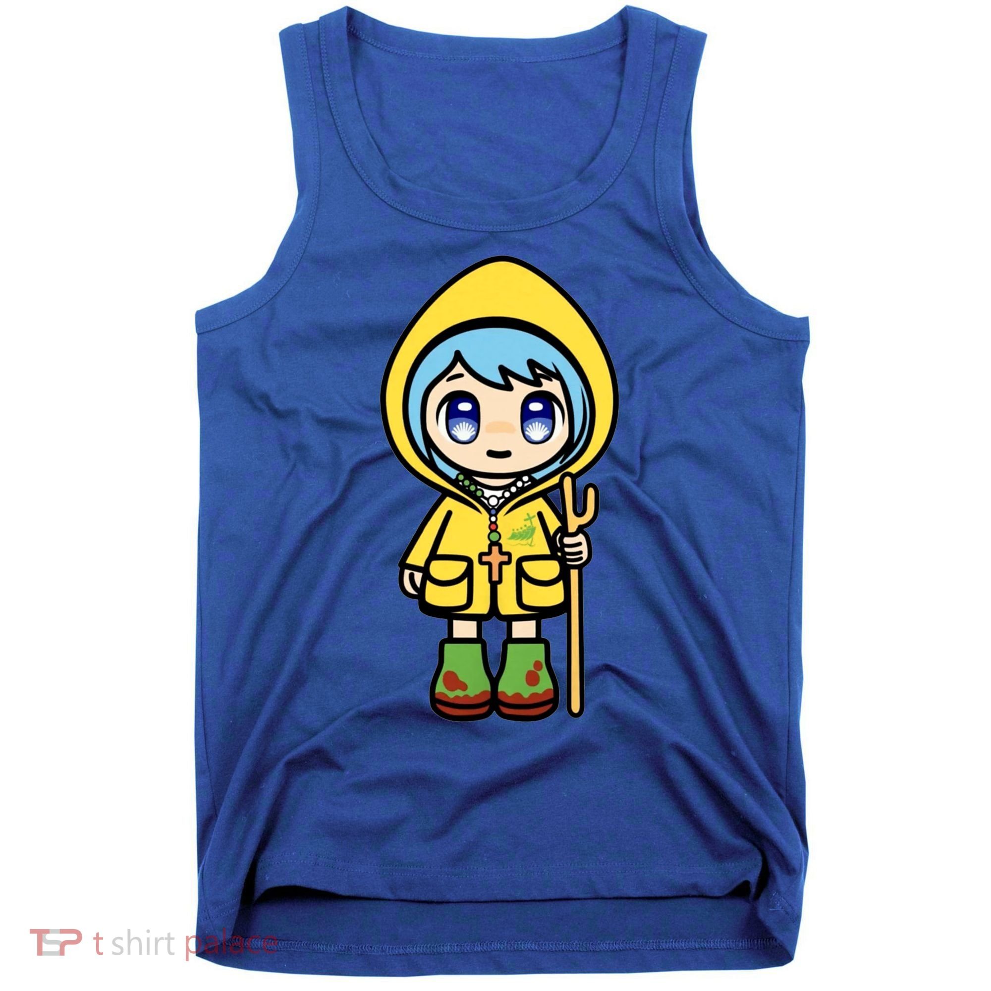 Luce Catholic Pilgrim Anime Mascot Of The 2025 Jubilee Tank Top