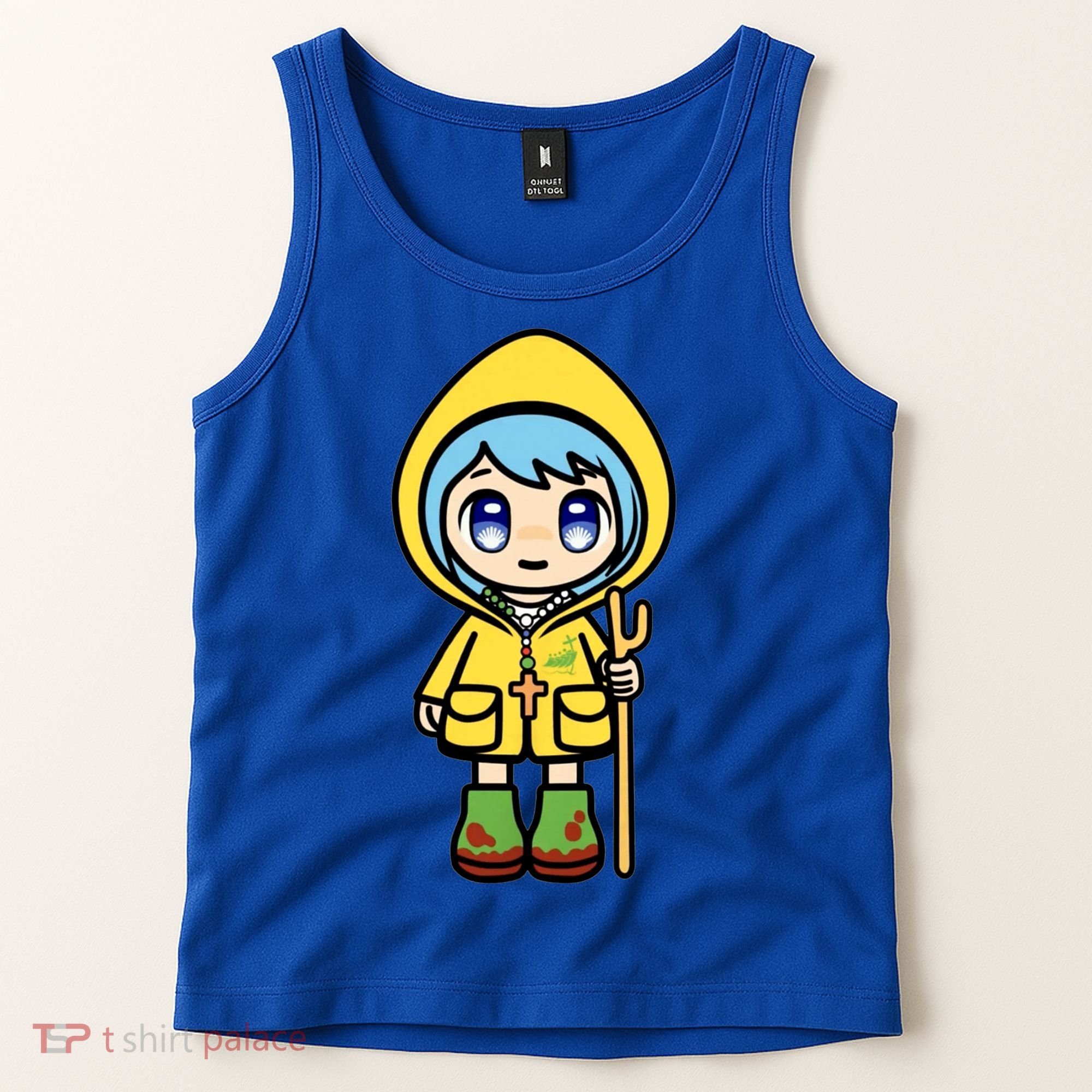 Luce Catholic Pilgrim Anime Mascot Of The 2025 Jubilee Tank Top