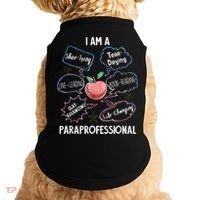 Life Changing Paraprofessional Para Squad Paraprofessional Doggie Tank thumb 0