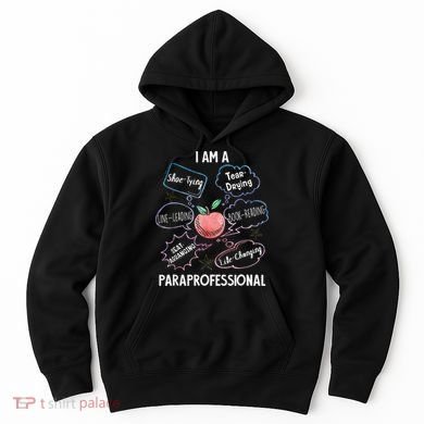 Life Changing Paraprofessional Para Squad Paraprofessional Hoodie