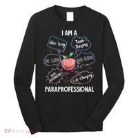 Life Changing Paraprofessional Para Squad Paraprofessional Long Sleeve Shirt thumb 0