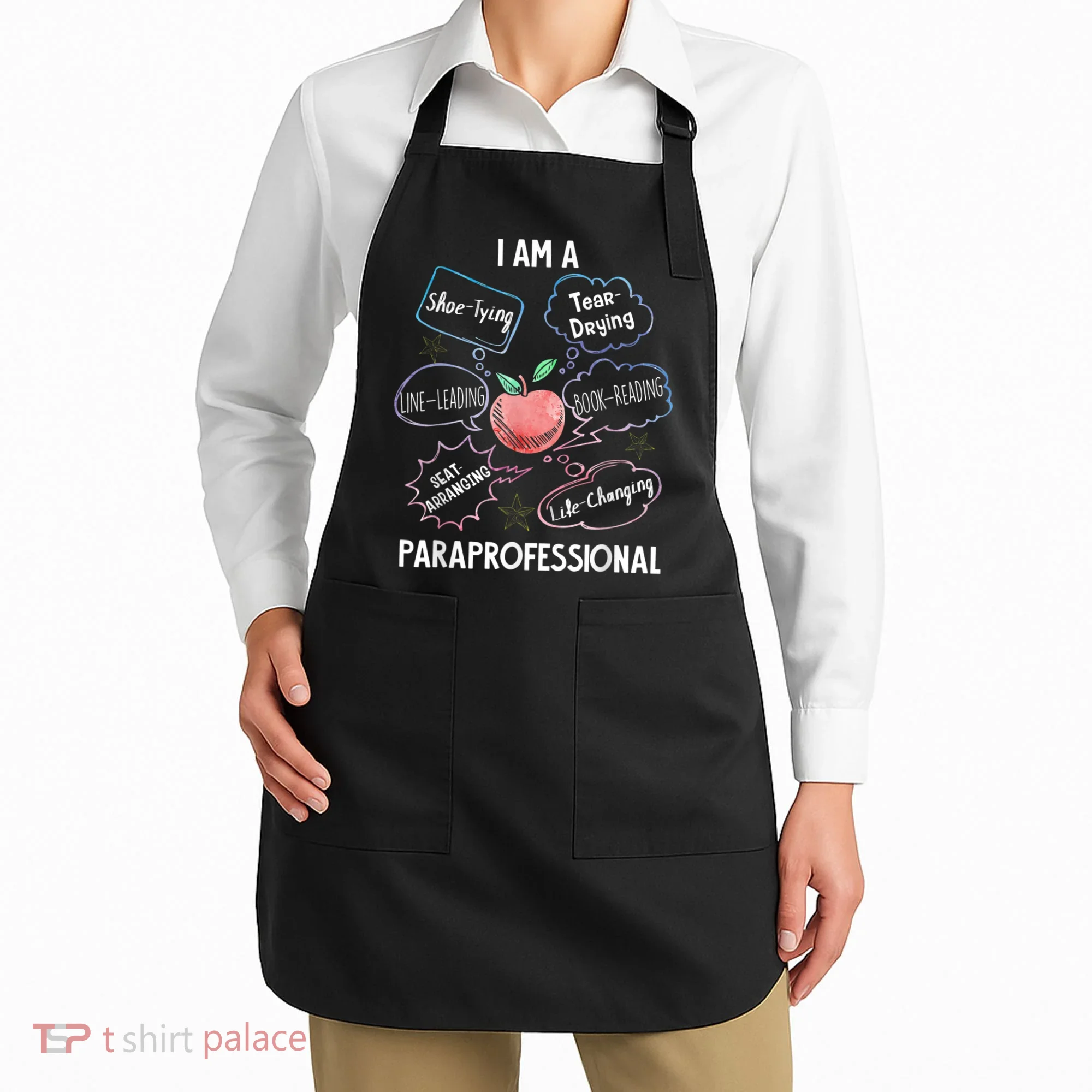 Life Changing Paraprofessional Para Squad Paraprofessional Apron