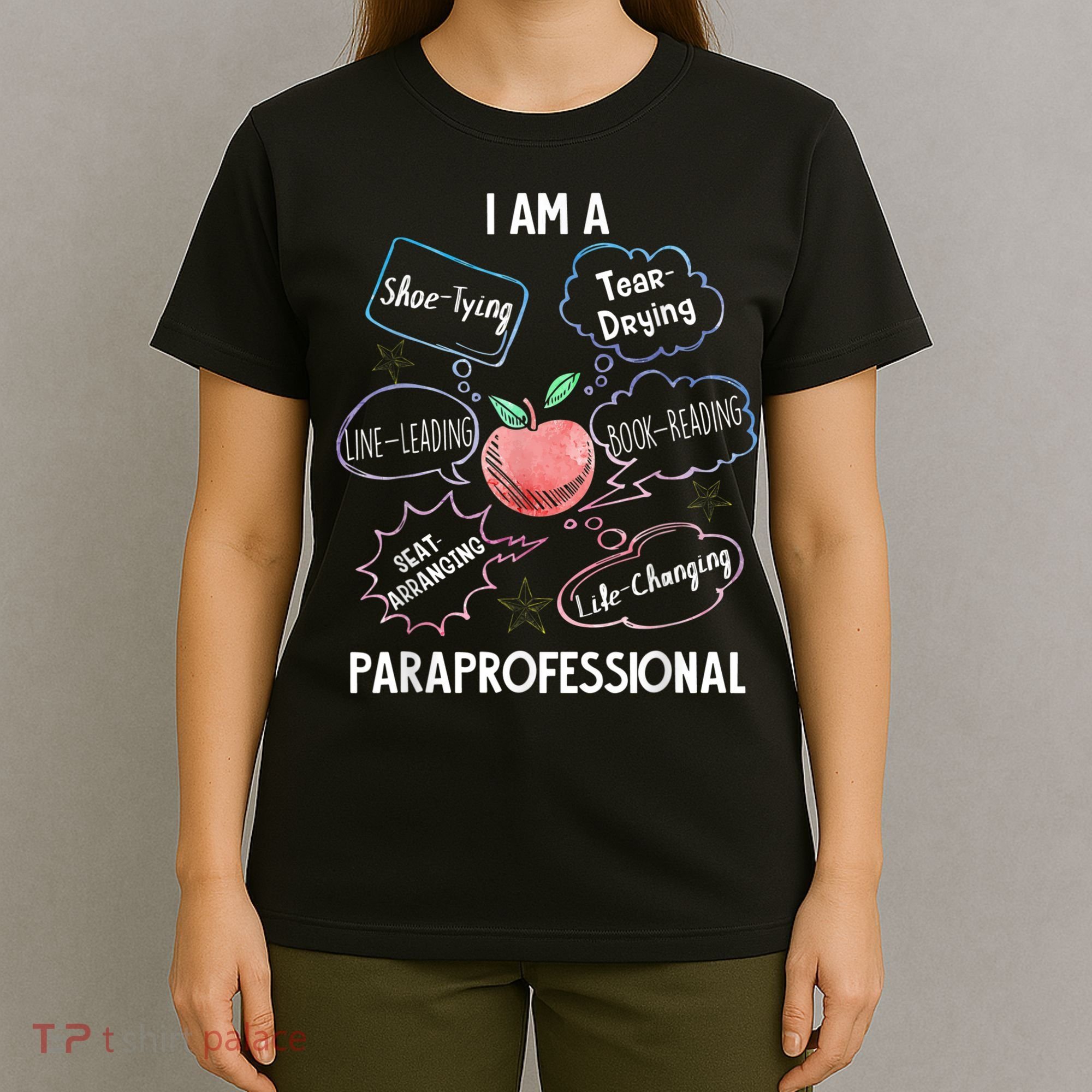 Life Changing Paraprofessional Para Squad Paraprofessional T-Shirt