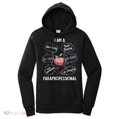 Life Changing Paraprofessional Para Squad Paraprofessional Women's Hoodie