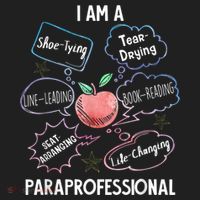Life Changing Paraprofessional Para Squad Paraprofessional Tumbler thumb 3