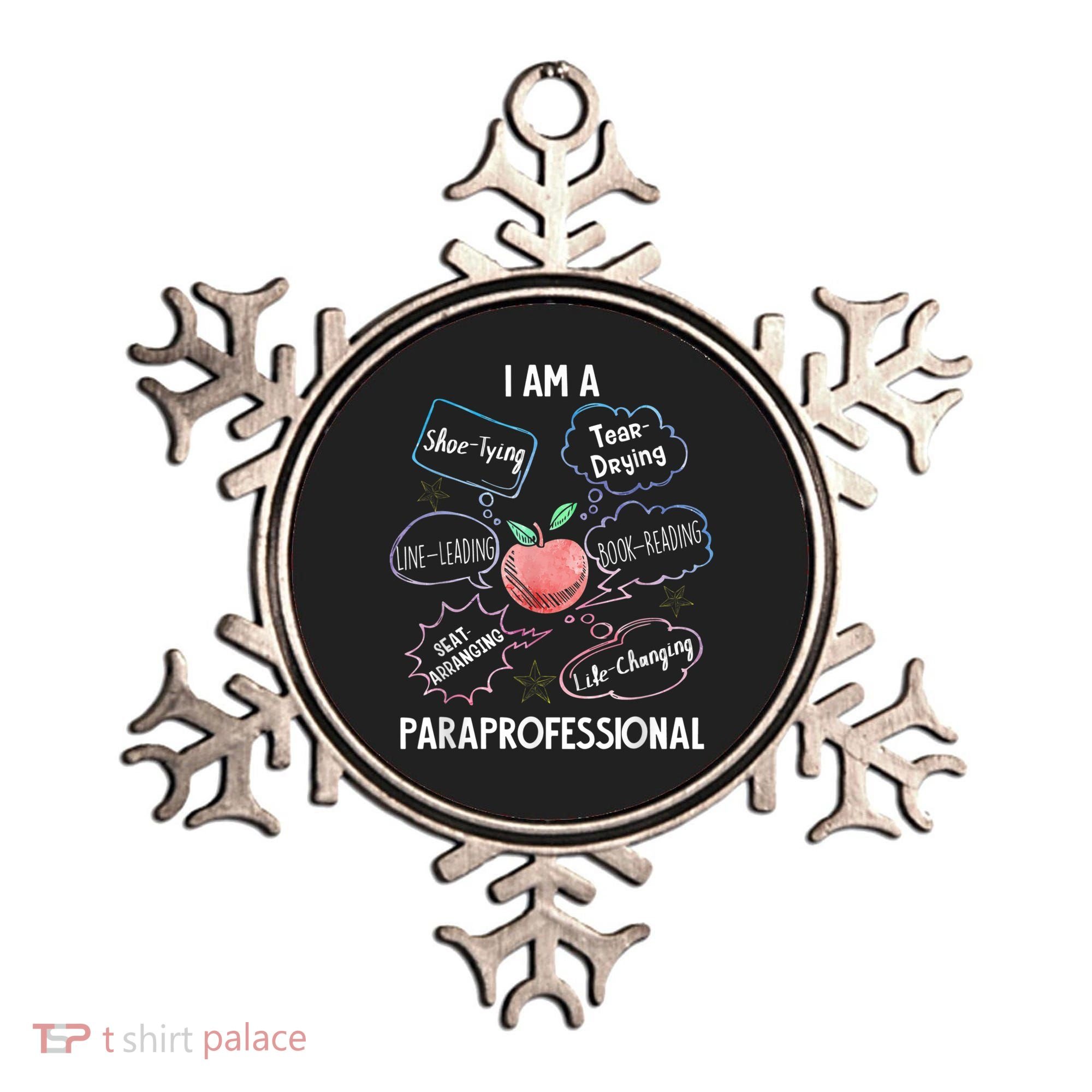 Life Changing Paraprofessional Para Squad Paraprofessional Ornament