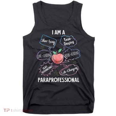 Life Changing Paraprofessional Para Squad Paraprofessional Tank Top