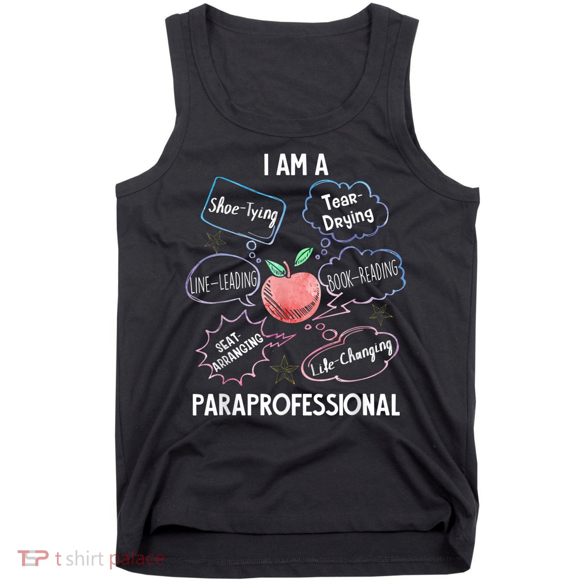 Life Changing Paraprofessional Para Squad Paraprofessional Tank Top