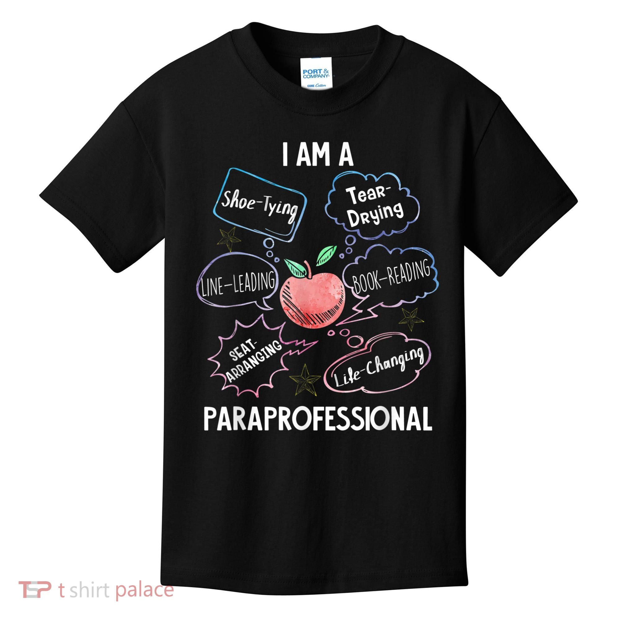 Life Changing Paraprofessional Para Squad Paraprofessional Kids T-Shirt