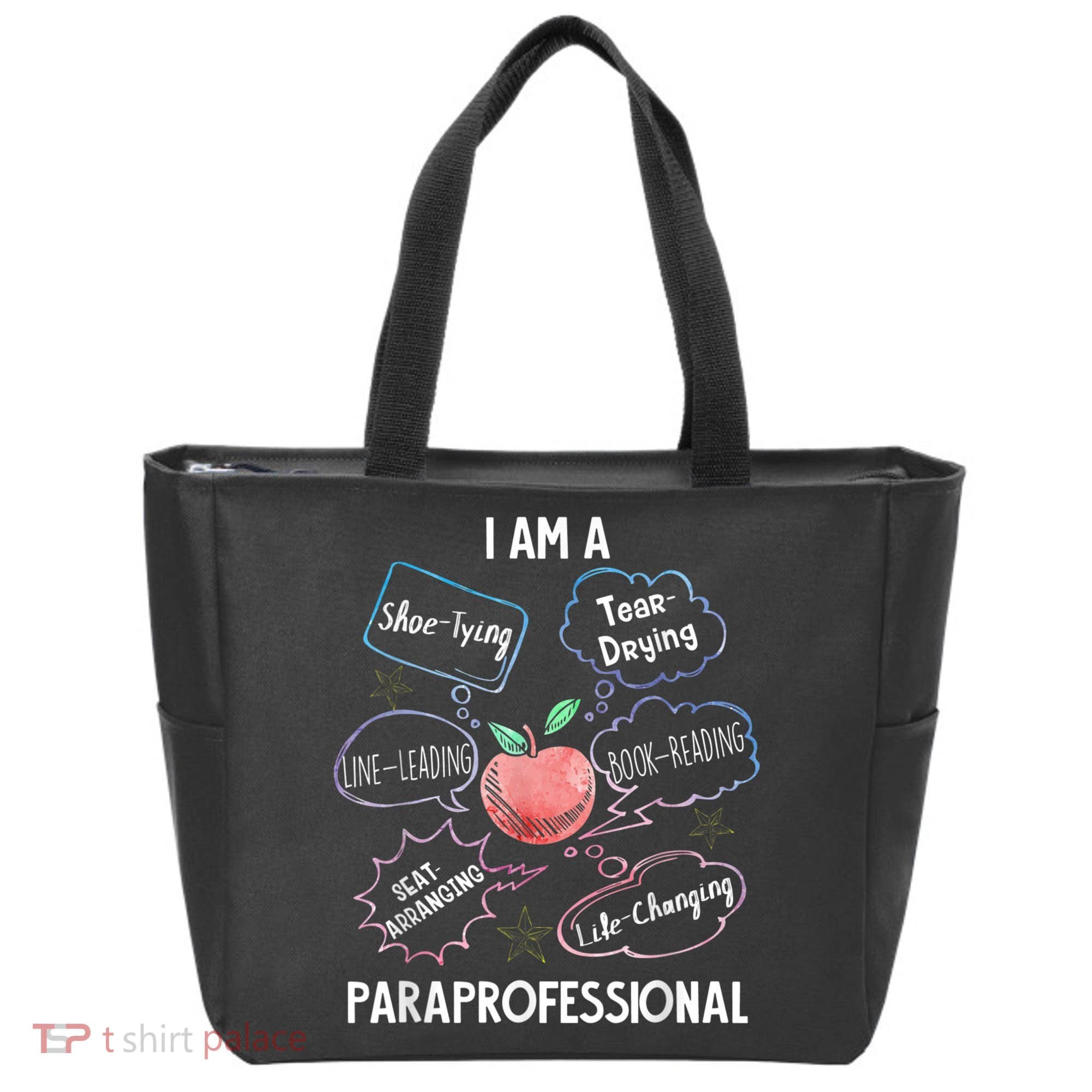 Life Changing Paraprofessional Para Squad Paraprofessional Tote Bag