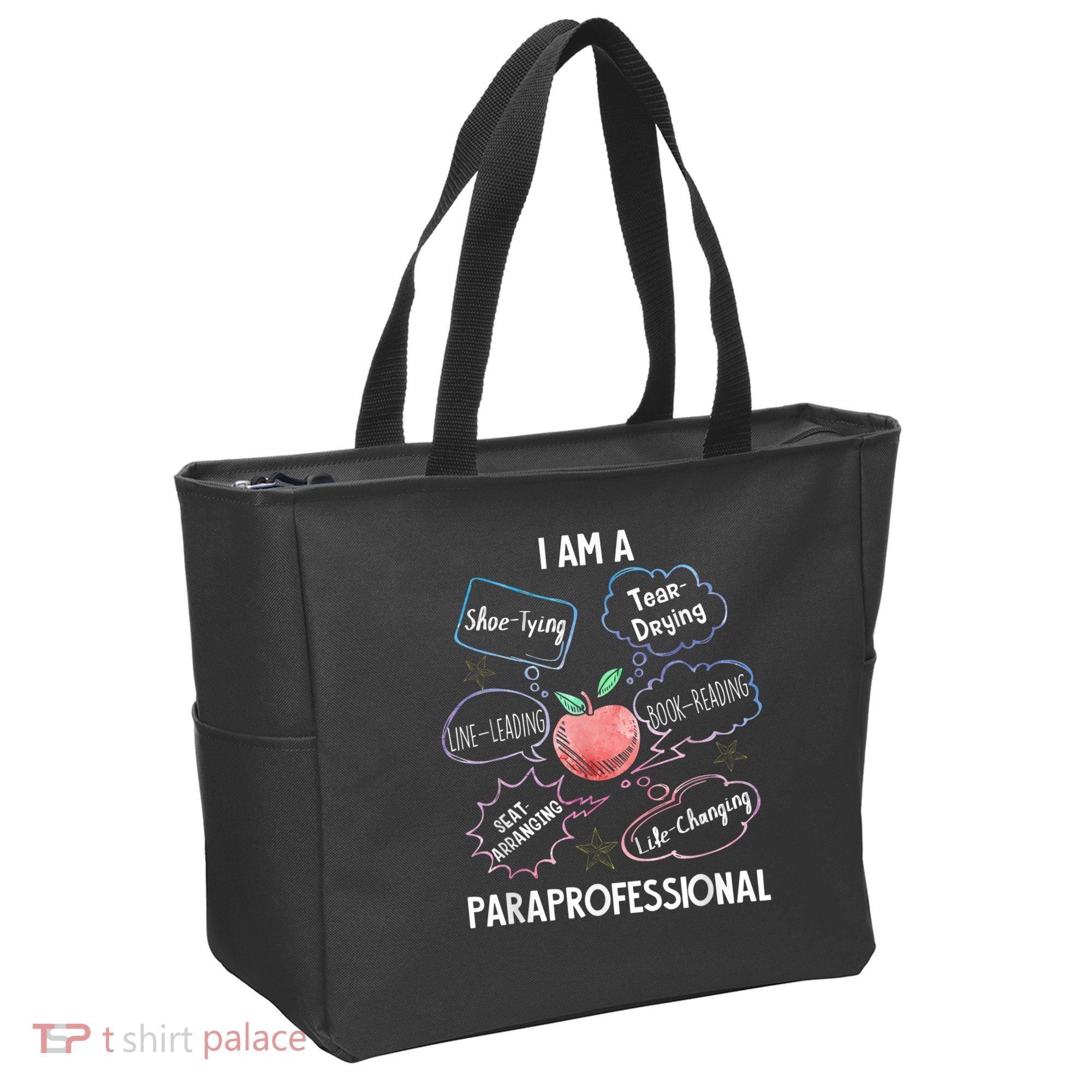 Life Changing Paraprofessional Para Squad Paraprofessional Tote Bag