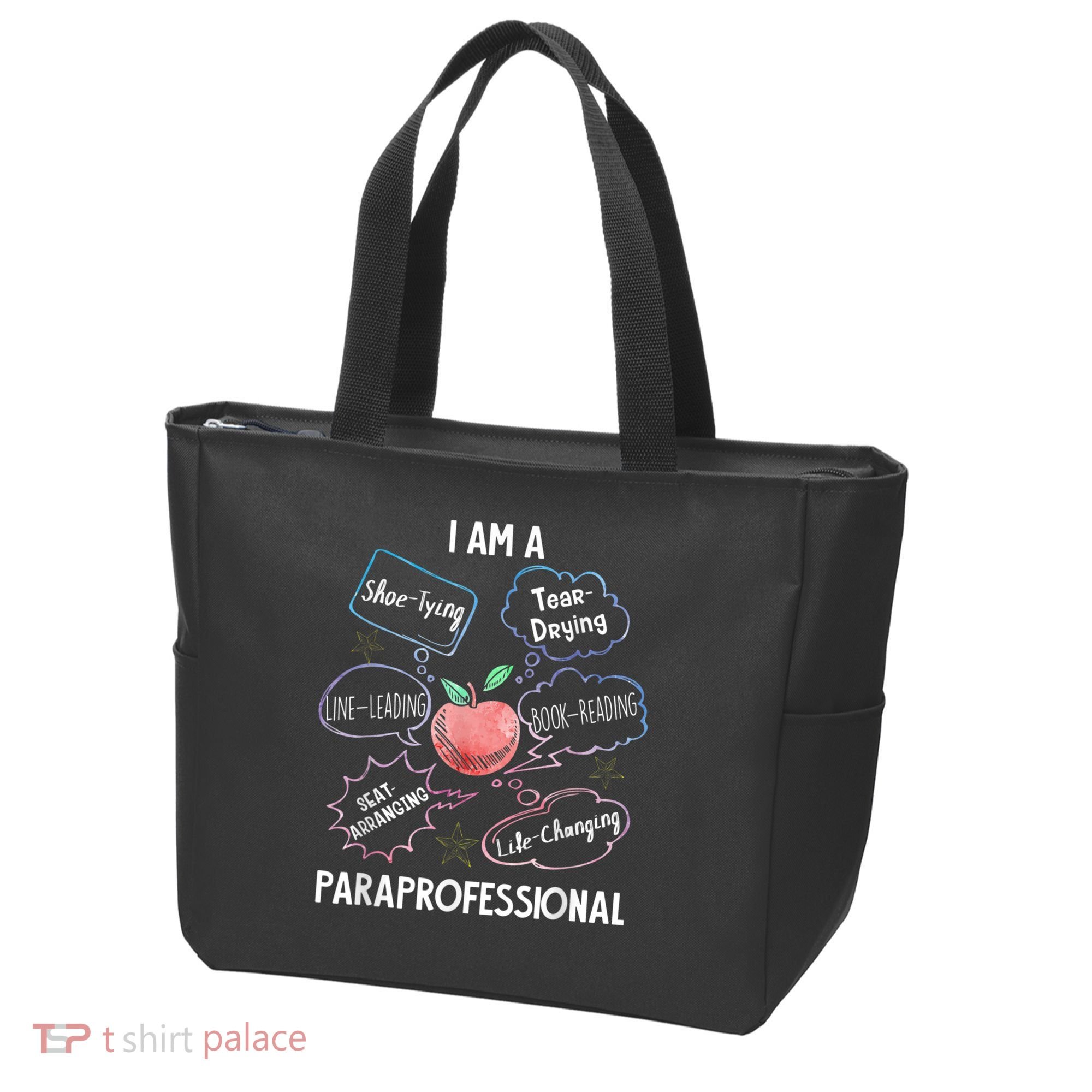 Life Changing Paraprofessional Para Squad Paraprofessional Tote Bag