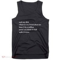 Leah Confessional Quote Tank Top thumb 0
