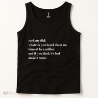 Leah Confessional Quote Tank Top thumb 2