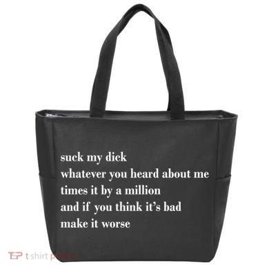 Leah Confessional Quote Tote Bag