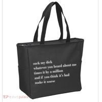 Leah Confessional Quote Tote Bag thumb 2