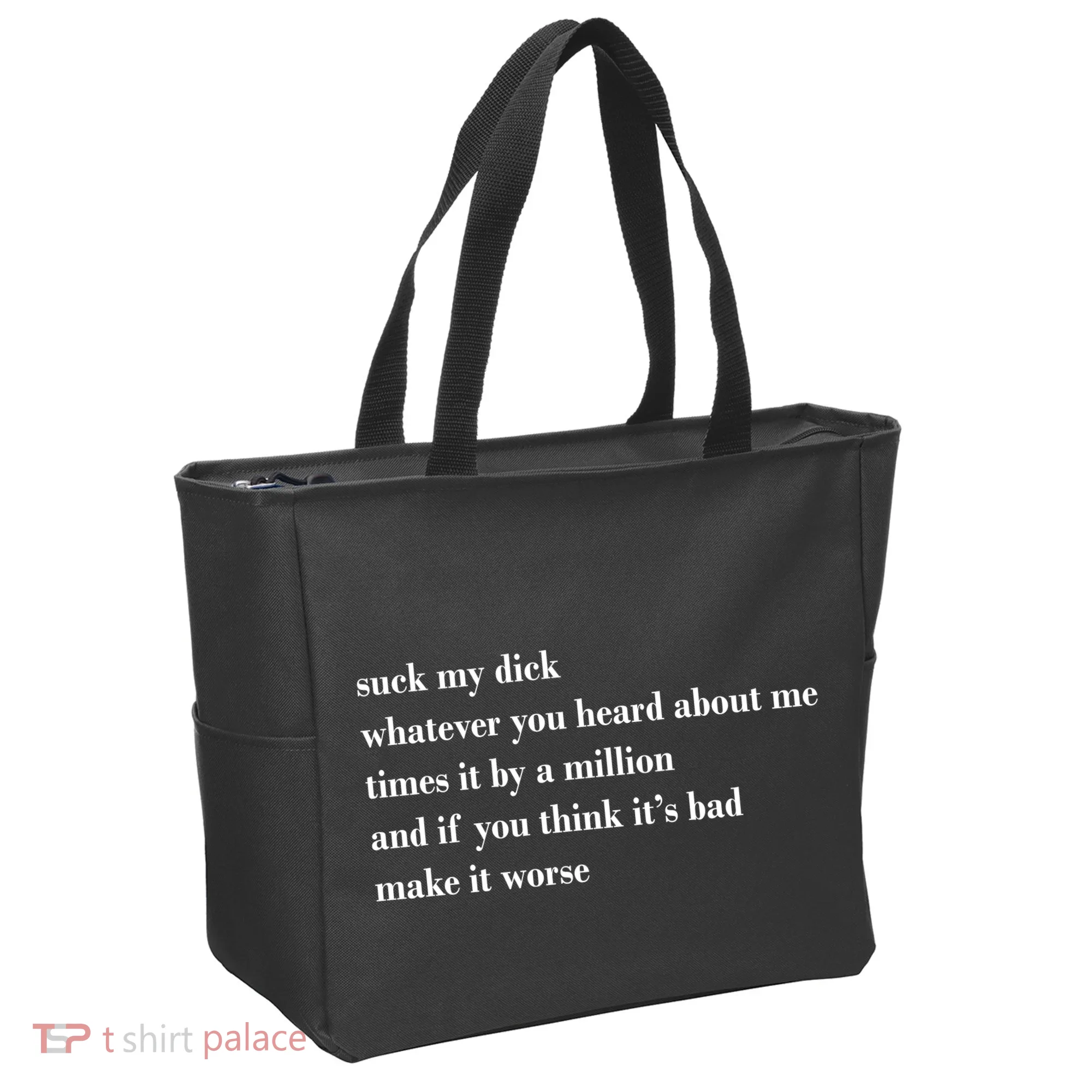Leah Confessional Quote Tote Bag