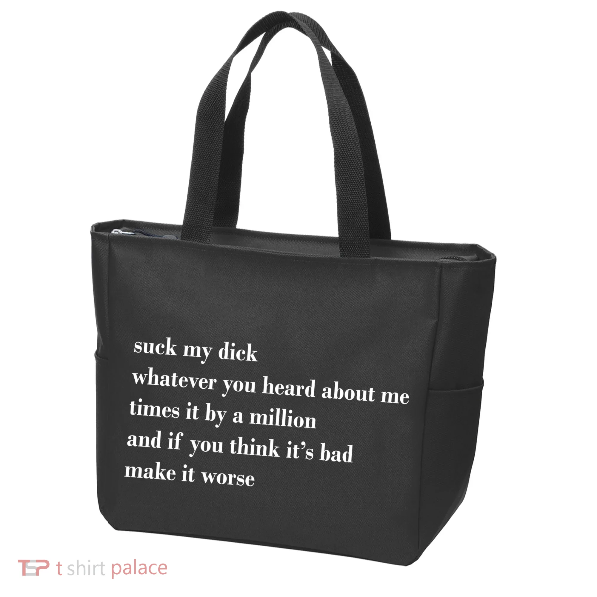 Leah Confessional Quote Tote Bag