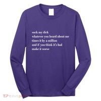Leah Confessional Quote Long Sleeve Shirt thumb 0
