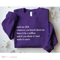Leah Confessional Quote Sweatshirt thumb 2