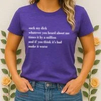 Leah Confessional Quote Women's T-Shirt thumb 2