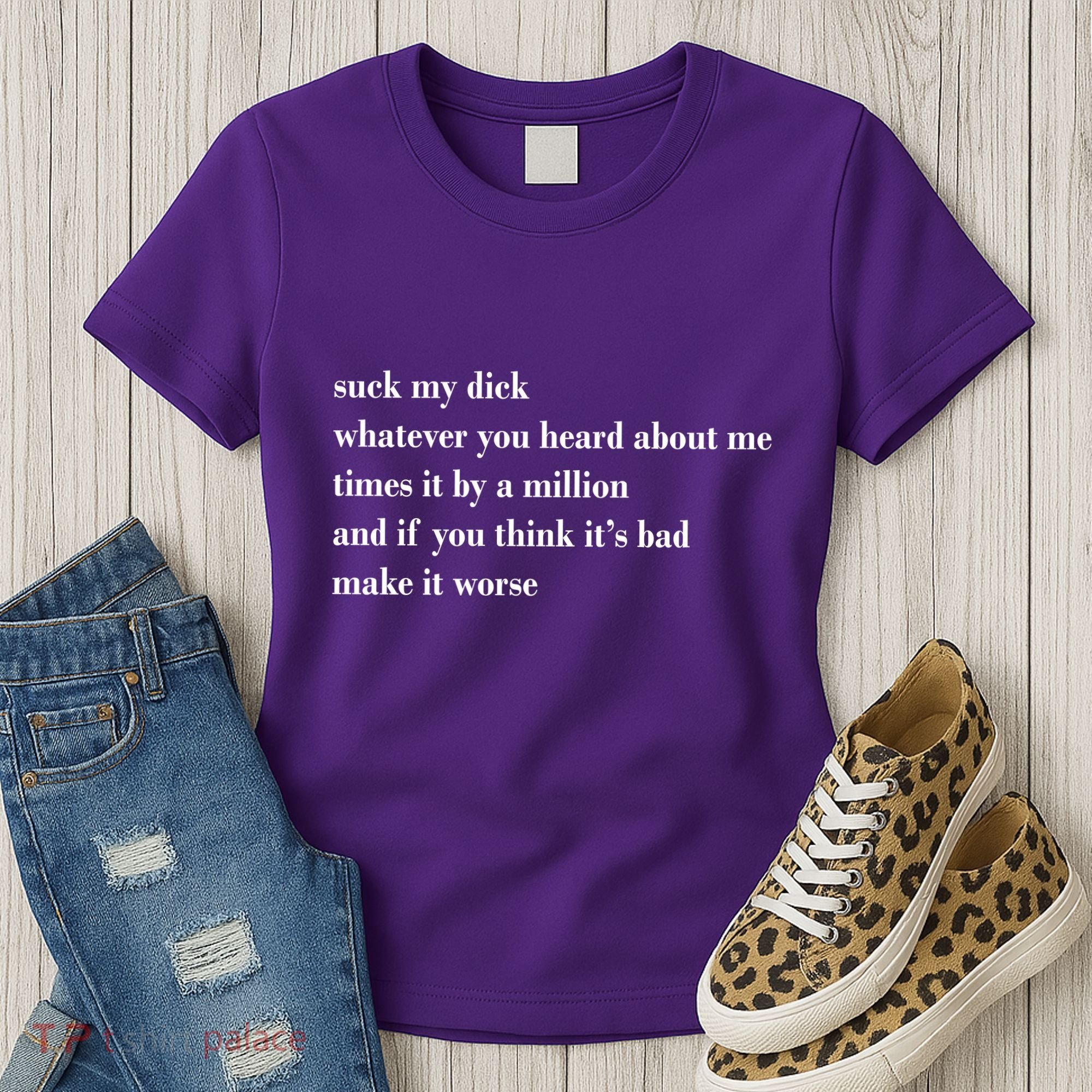 Leah Confessional Quote Women's T-Shirt