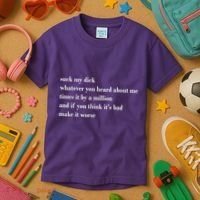Leah Confessional Quote Kids T-Shirt thumb 3