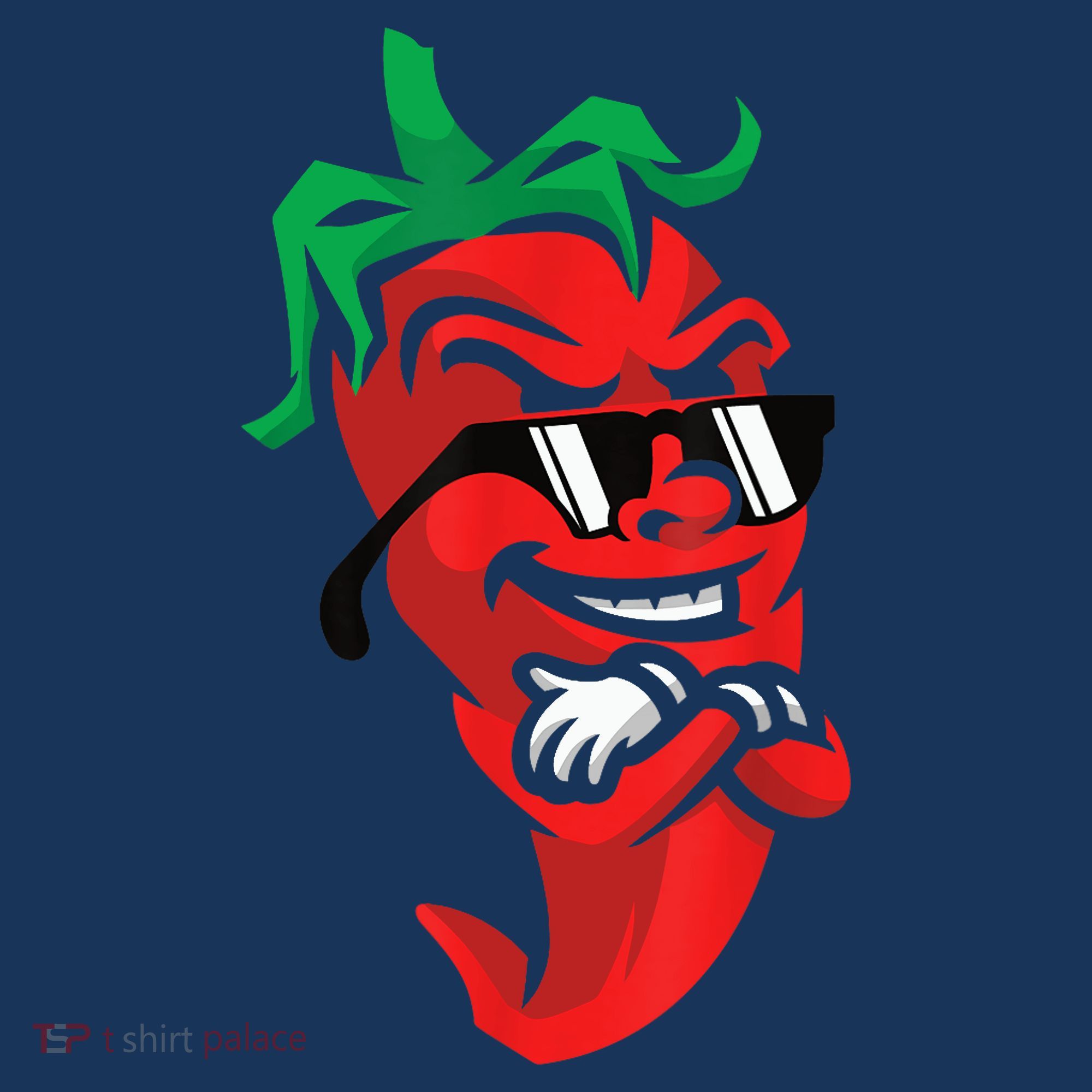 Lazy Cool Red Chili Pepper Mexican Spicy Hot Food Lover Apron
