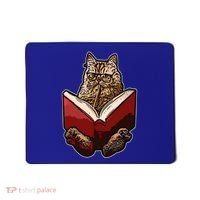 Lucky Cats Reading Books Kitty Dance Meow Funny Pet Animal Gift Mousepad thumb 0