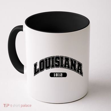 Louisiana Collegiate Style 1812 Coffee Mug