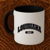 Louisiana Collegiate Style 1812 Coffee Mug thumb 2