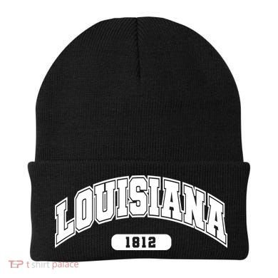 Louisiana Collegiate Style 1812 Beanie