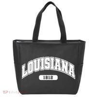 Louisiana Collegiate Style 1812 Tote Bag thumb 0