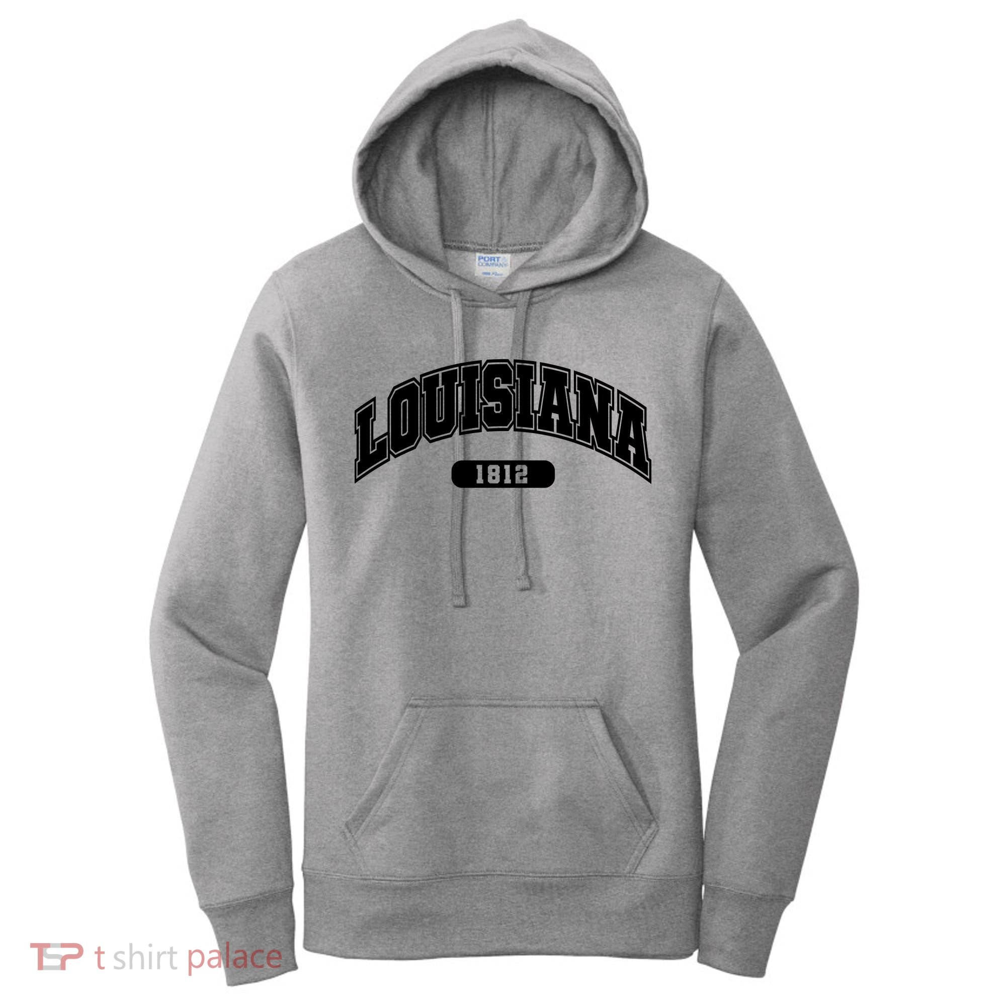 Louisiana Collegiate Style 1812 Women's Hoodie