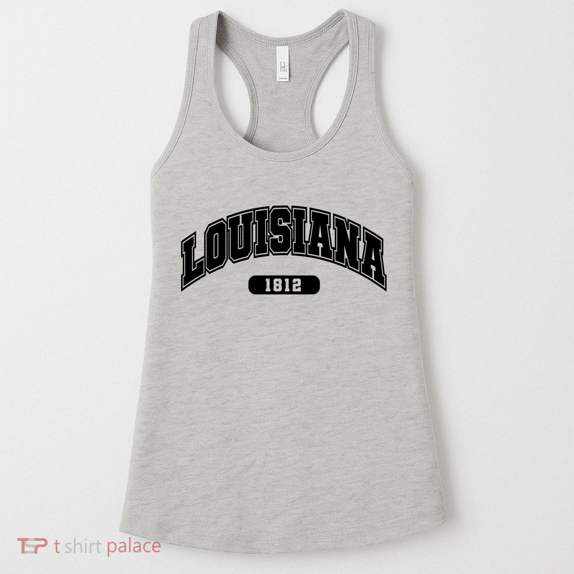 Louisiana Collegiate Style 1812 Women's Tank Top