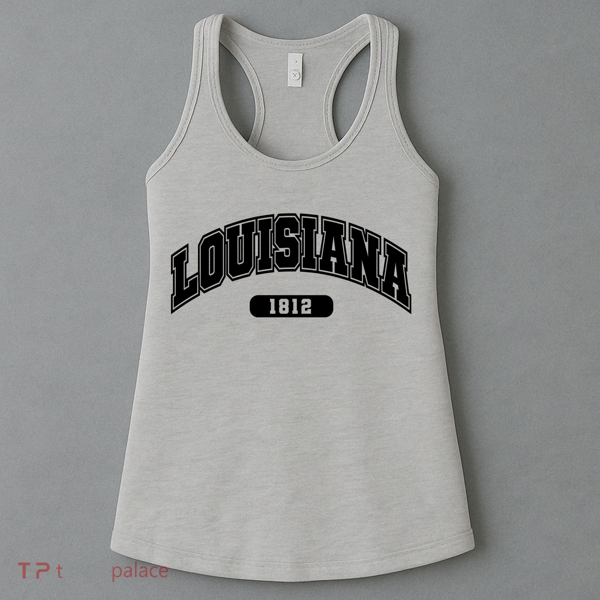 Louisiana Collegiate Style 1812 Women's Tank Top