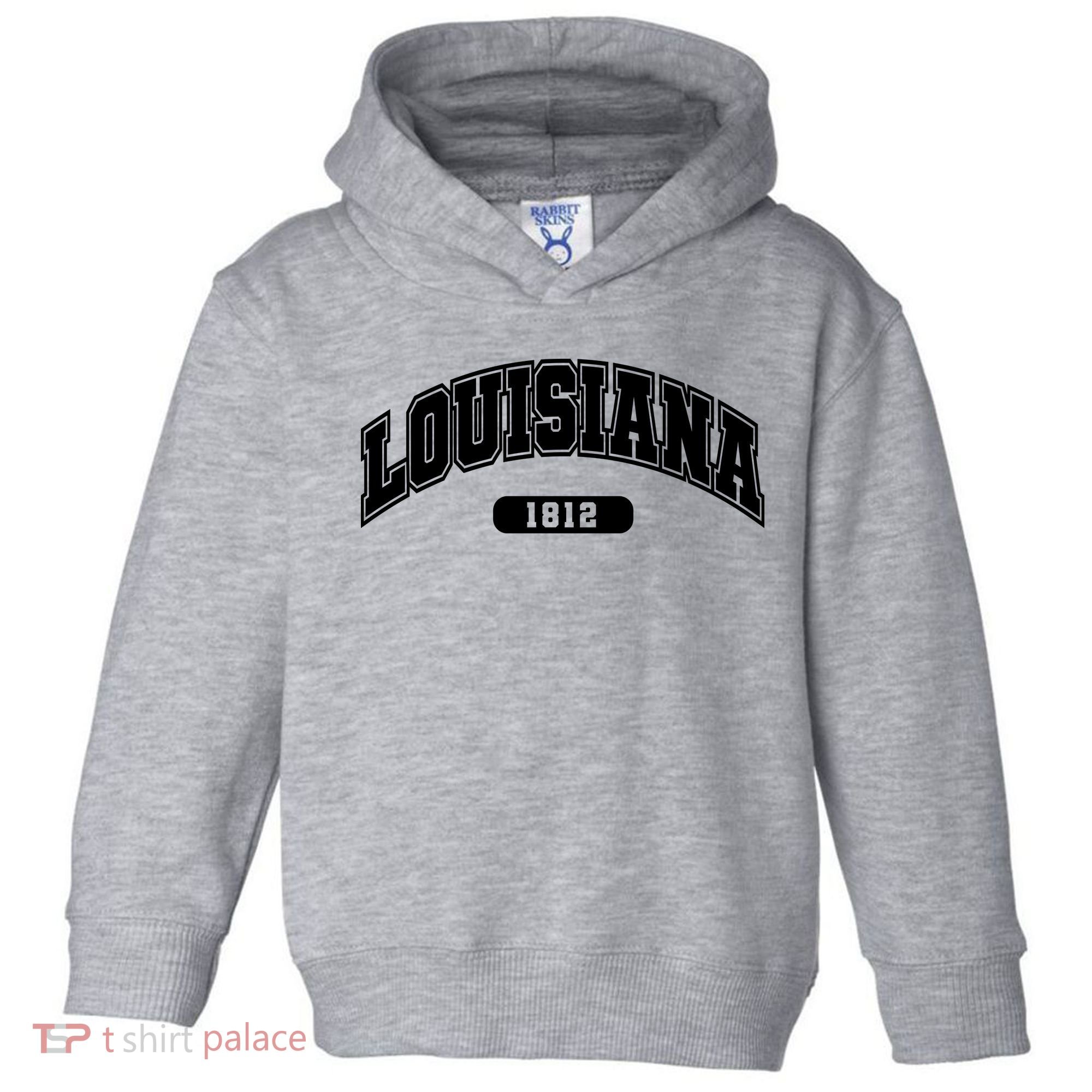 Louisiana Collegiate Style 1812 Toddler Hoodie